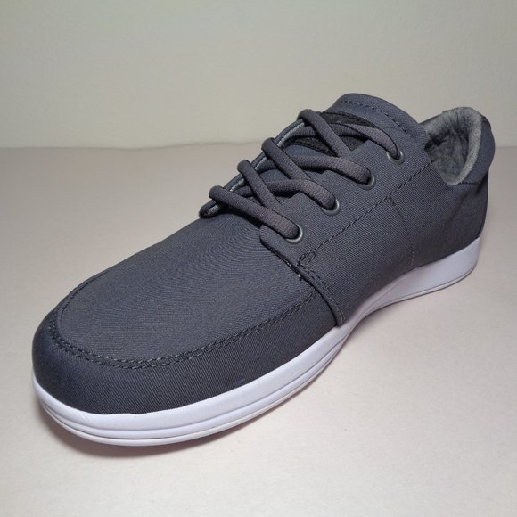 Cuater by Travis Mathew Size 8 M QUINCY Quiet Shade Gray Oxfords New Men's Shoes - Picture 6 of 13